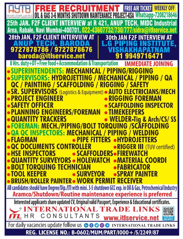24.01.2026 Overseas Assignment abroad Times epaper today download pdf, gulf job Indians,